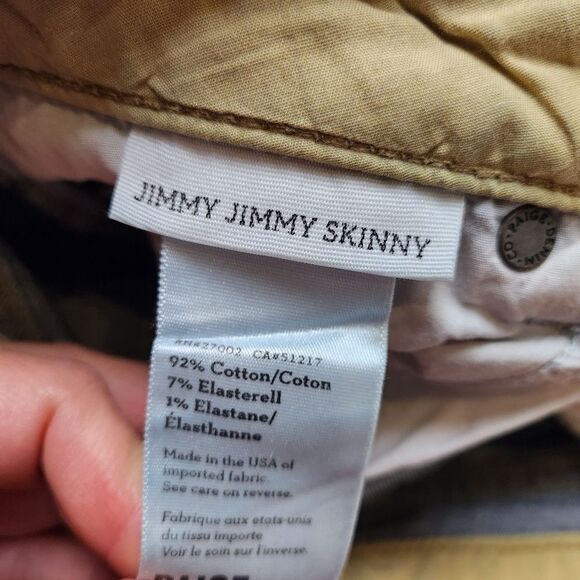 PAIGE jeans JImmy Jimmy Skinny size 25 - Picture 7 of 15